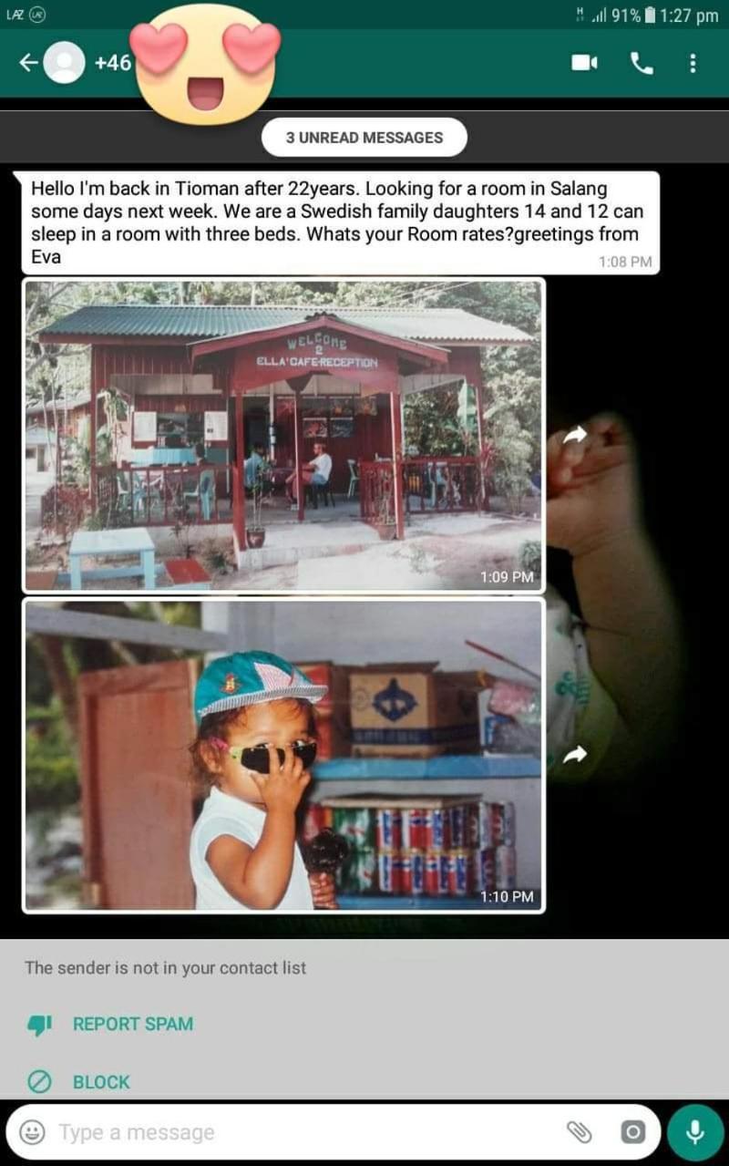 Ella'S Place Salang Tioman Kampong Ayer Batang Buitenkant foto
